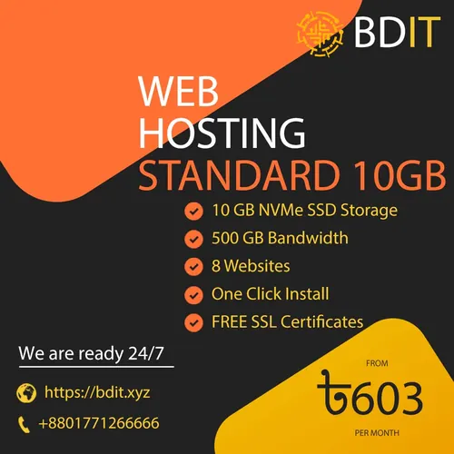 Web Hosting Standard 10GB